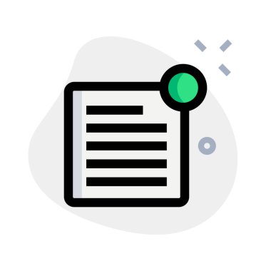 Nokta bildirim ile güncellenmiş yeni dosya uygulaması