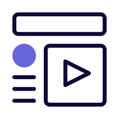 İnternete yüklenmiş video klibi sağda