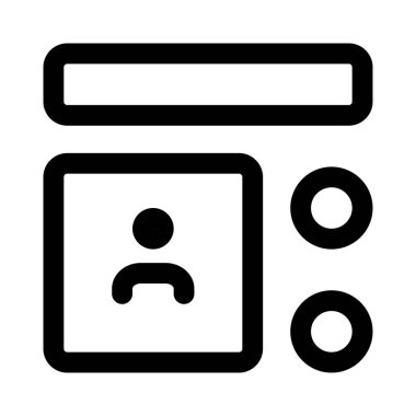 Profil resmi bilgi grafikleriyle sol tarafa eklendi