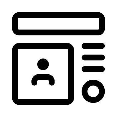 Analizli sosyal medya kullanıcı profili resmi