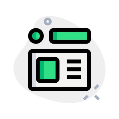 Boş profil resimli çalışan kartı