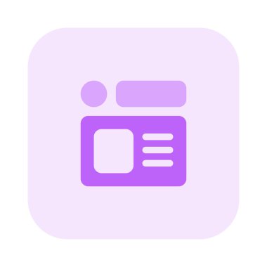 Boş profil resimli çalışan kartı