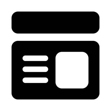 Üzerinde başlık olan öğrenci kimliği biçimi