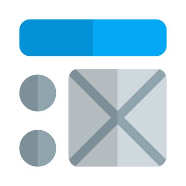 Çubuklu ve çapraz çerçeve montajlı dairesel üst görünüm