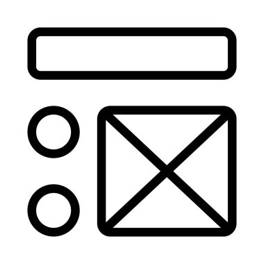 Çubuklu ve çapraz çerçeve montajlı dairesel üst görünüm