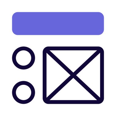 Çubuklu ve çapraz çerçeve montajlı dairesel üst görünüm