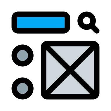 Yan çubuk tasarım araması ile çift yuvarlak çubuk ve çerçeve montajı