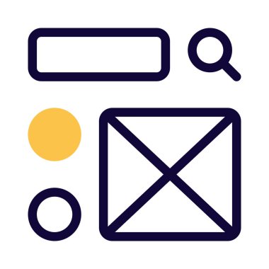 Yan çubuk tasarım araması ile çift yuvarlak çubuk ve çerçeve montajı