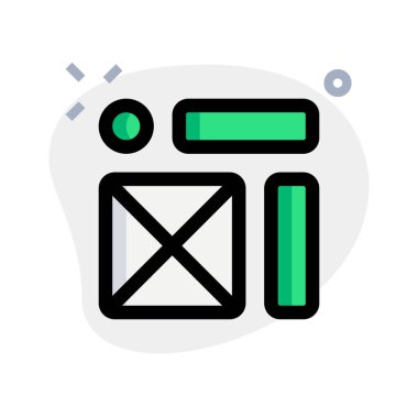 Sol tarafta çapraz çerçeve montajlı yan çubuklar