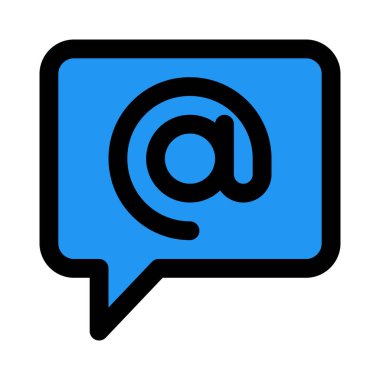 e- posta adresi, vektör illüstrasyonu 