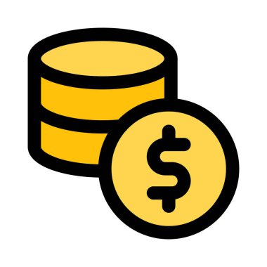 Dolar para koleksiyonu birbirleri üzerine yığılır.