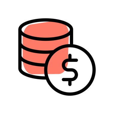 Dolar para koleksiyonu birbirleri üzerine yığılır.