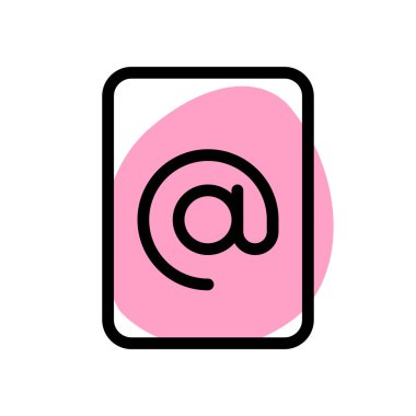 Kart düzenleyici, vektör illüstrasyonu 