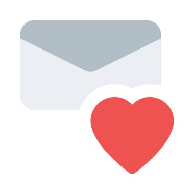 favori öncelikli e- posta, vektör illüstrasyonu 