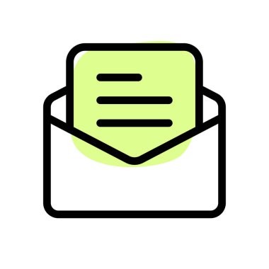 metin iletisi bildirimi, vektör illüstrasyonu 