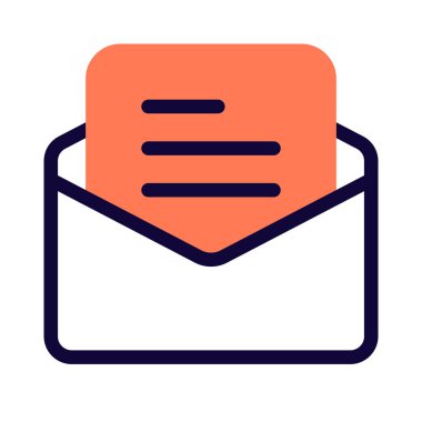 metin iletisi bildirimi, vektör illüstrasyonu 