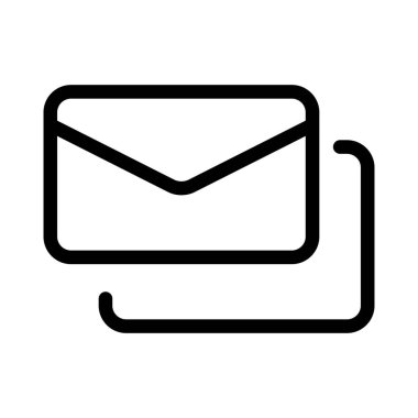 kategori e-posta paketi, vektör illüstrasyonu 