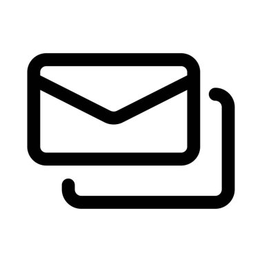 kategori e-posta paketi, vektör illüstrasyonu 