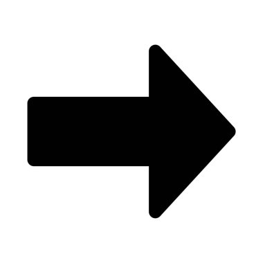 İleri ok düğmesi, vektör illüstrasyonu 