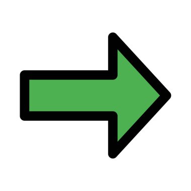 İleri ok düğmesi, vektör illüstrasyonu 