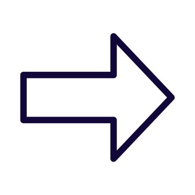 İleri ok düğmesi, vektör illüstrasyonu 