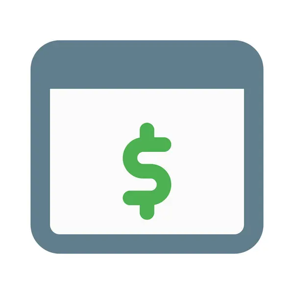 Online Transaktion Für Bargeldloses Digitales Zahlungsportal — Stockvektor