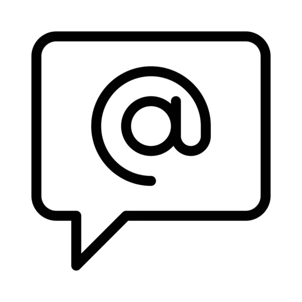 Email Adres Contact Vector Illustratie — Stockvector