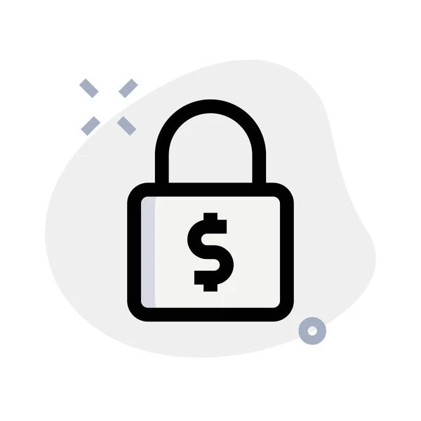 安全在线支付Ssl保护 货币安全 — 图库矢量图片