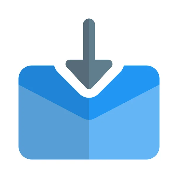 Salvar Baixar Mail —  Vetores de Stock