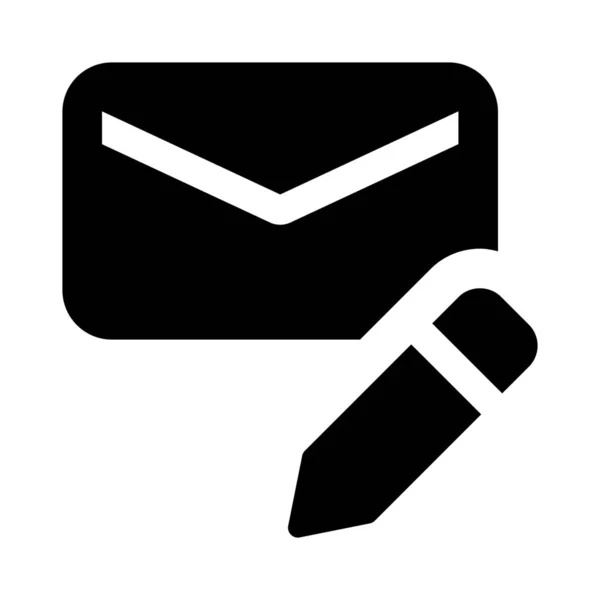 Összeállítani Mail Vektor Illusztráció — Stock Vector