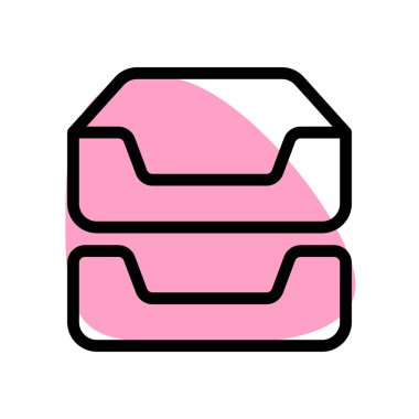 çoklu e- posta kutusu, vektör illüstrasyonu 