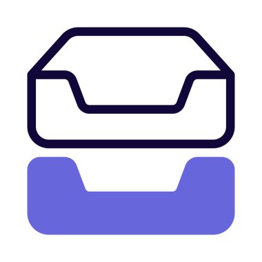 çoklu e- posta kutusu, vektör illüstrasyonu 