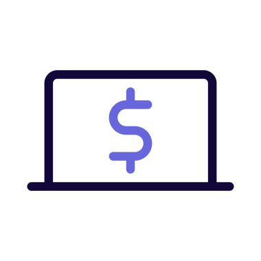 Dizüstü bilgisayarda internet bankacılığı ve çevrimiçi alım