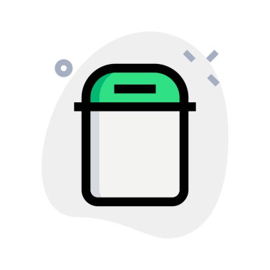 Geleneksel posta kutusu, vektör illüstrasyonu 