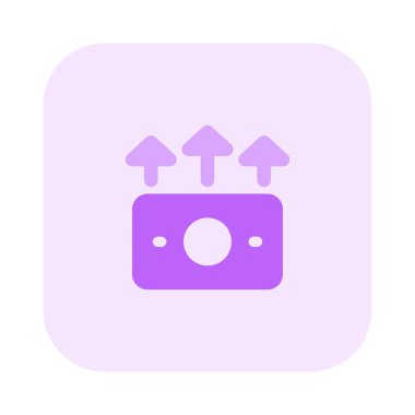 para artışı ve birden fazla ok yukarı yönde