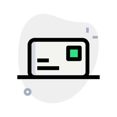 posta zarfı şablon simgesi 