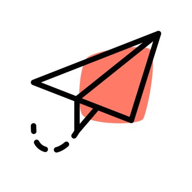 yeni e- posta, vektör illüstrasyonu gönderiliyor 