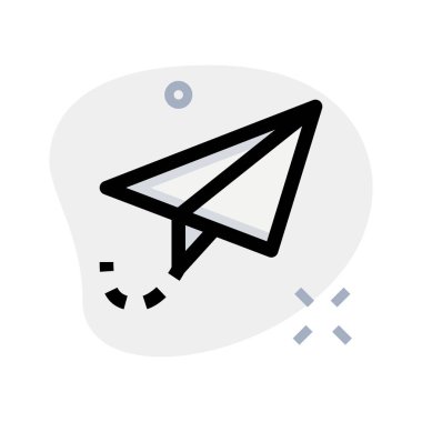 yeni e- posta, vektör illüstrasyonu gönderiliyor 