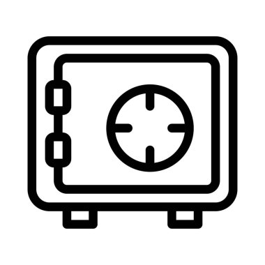 Bankacılık finans ve zenginlik deposu için kiralık kasa