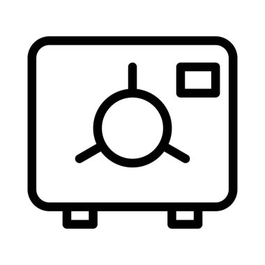 Güvenli kasa kasası güvenli bir sapla kaydediliyor