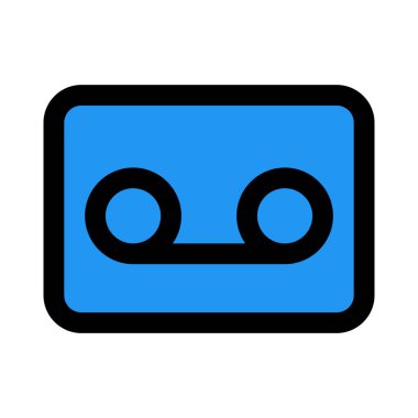 Sesli mesaj, vektör illüstrasyonu 