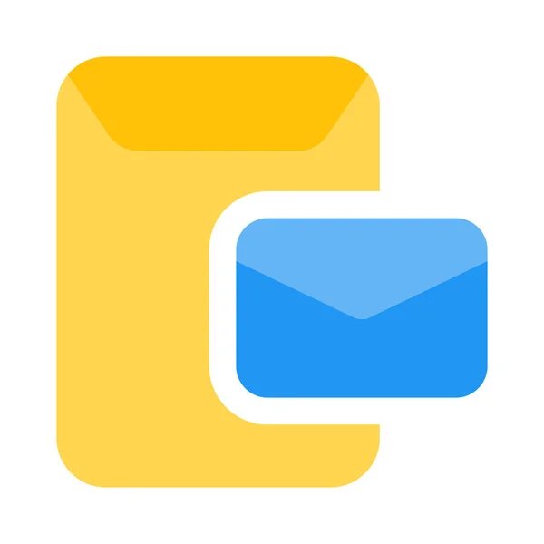 Courrier Enveloppe Bureau — Image vectorielle