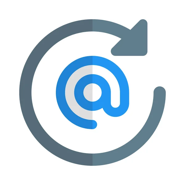 Mail Kontakt Neu Laden Vektor Abbildung — Stockvektor