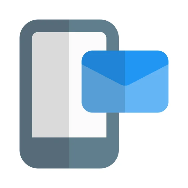 Email Sur Téléphone Portable — Image vectorielle
