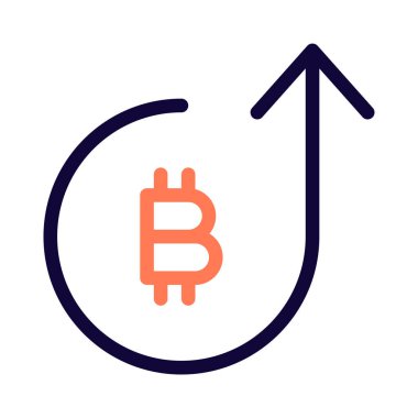 Yüksek değeri olan bitcoin büyümesi