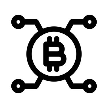 Madencilik ve işleme için bitcoin inter bağlı ağ