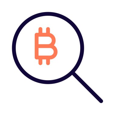 Bitcoin kaynağını bul ve büyüteçle ara