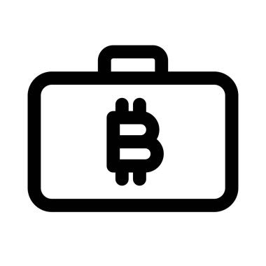 Sanal para çantası dijital para birimi konsepti