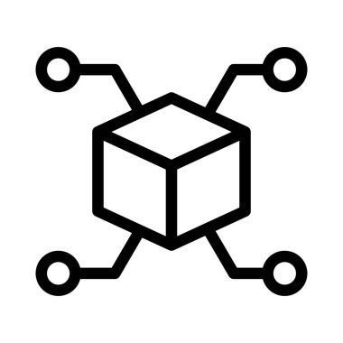 Madencilik teknolojisi için engelleme zinciri bağlı ağ