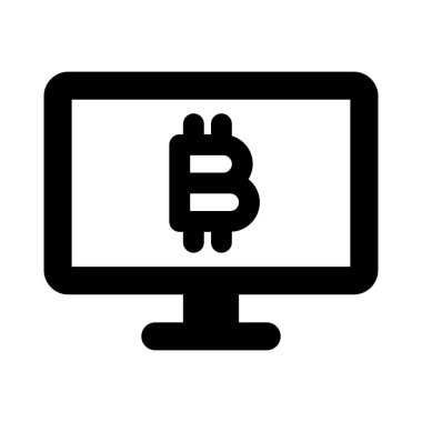 Bir masaüstü bilgisayarında Bitcoin madenciliği ve statik